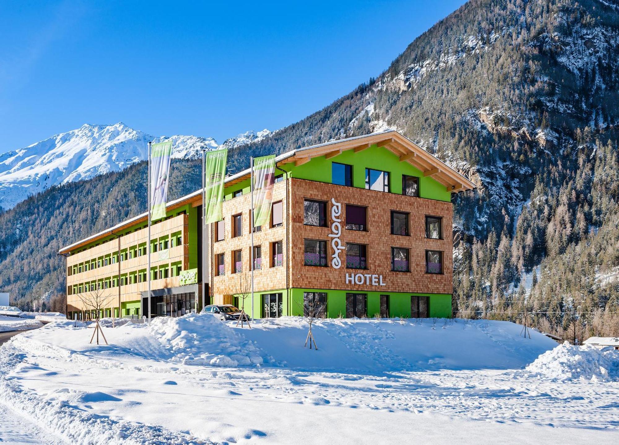 Explorer Hotel Ötztal Umhausen Exterior foto